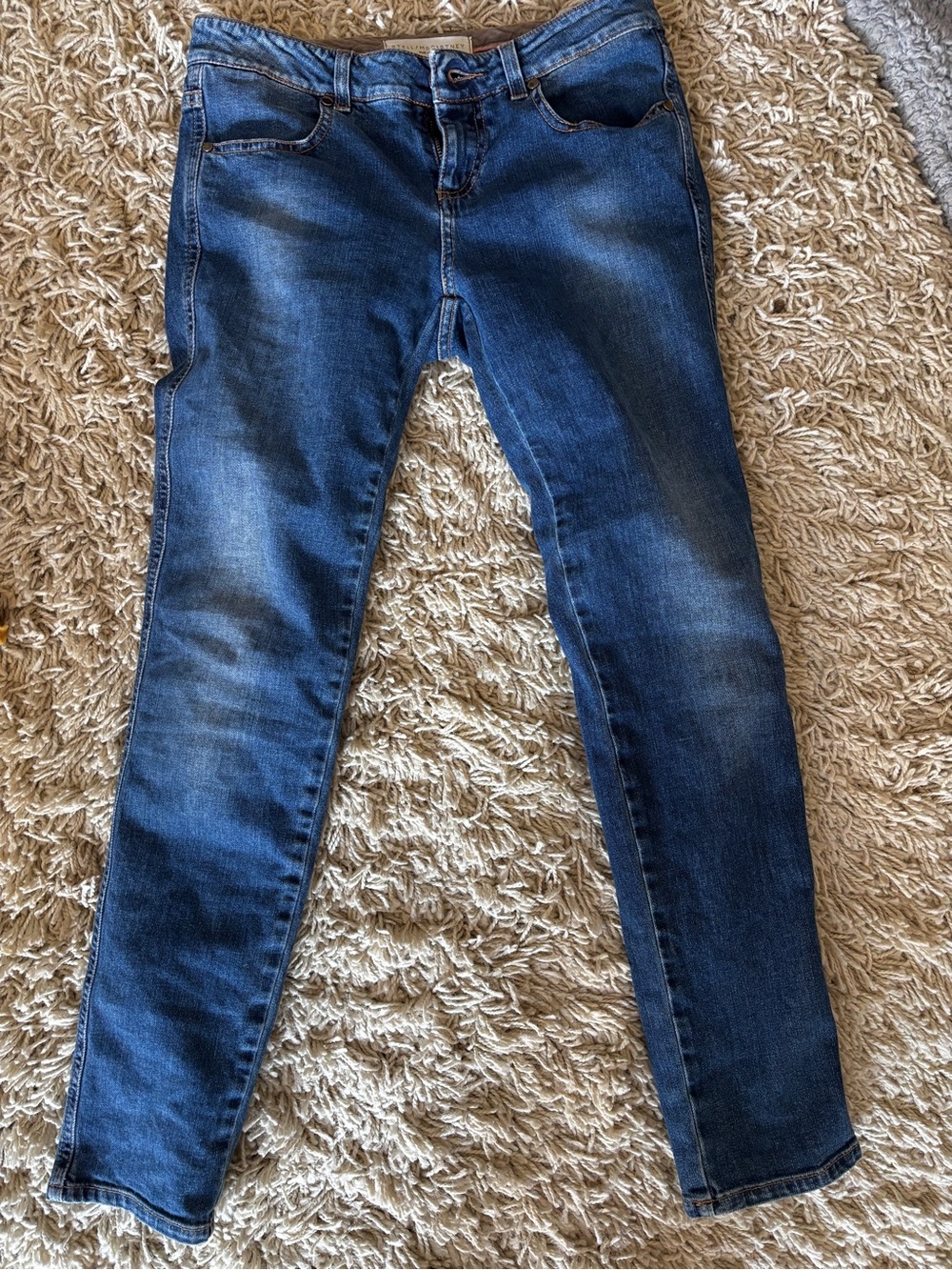 Stella McCarthy Classic Women's Blue Jeans size 26 made in Italy